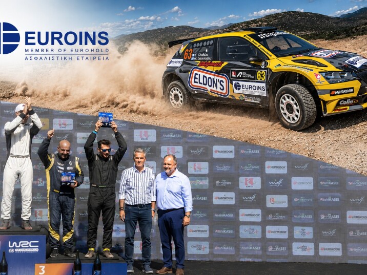 Euroins Greece Proudly Supports Halkias Racing Team Following Outstanding Success at the EKO Acropolis Rally 2026