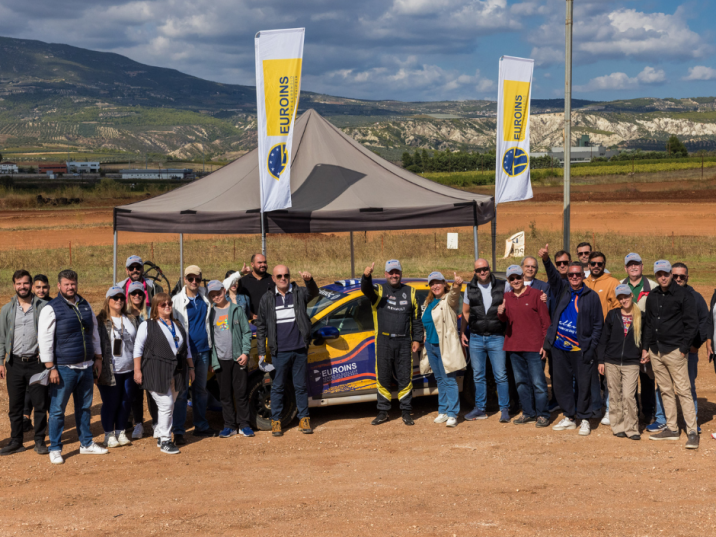 Euroins at Full Speed at Spathovouni Track – A Unique Co-Driving Experience with Themis Chalkias