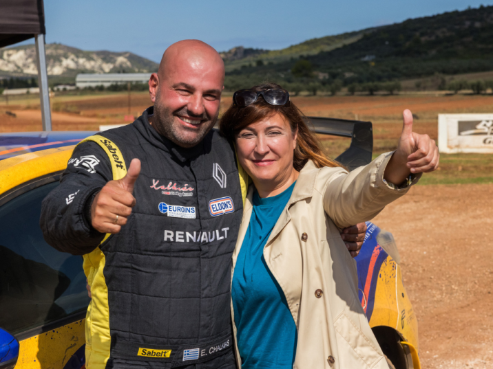 Euroins at Full Speed at Spathovouni Track – A Unique Co-Driving Experience with Themis Chalkias