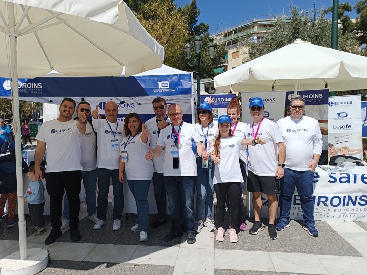EUROINS GREECE SUPPORTED THE 13TH "KALLITHEA RUN" AS A GRAND SPONSOR 