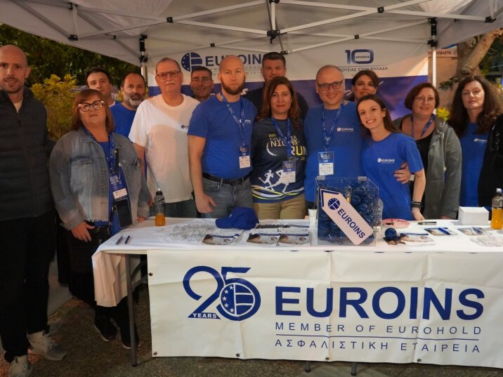 EUROINS GREECE "RUNS" IN THE KALLITHEA NIGHT RUN